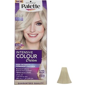 کیت رنگ مو پلت سری اینتنسیو شماره 10.2 بلوند فوق العاده خاکستری Palette Intensive