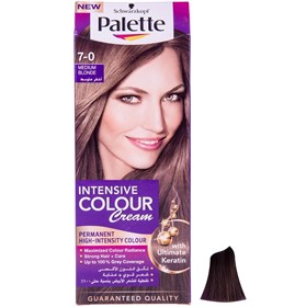 کیت رنگ مو پلت سری اینتنسیو شماره 7.0 بلوند متوسط Palette Intensive