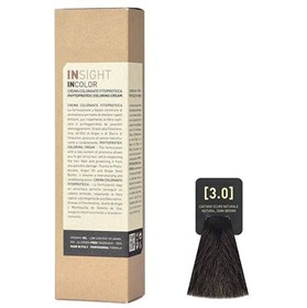 رنگ مو اینسایت مدل Insight Incolor شماره 3.0 قهوه ای تیره طبیعی