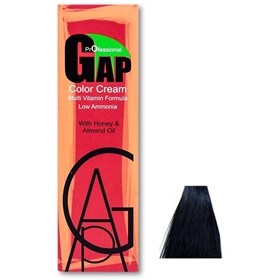 رنگ موی گپ شماره 1.0 مشکی - GAP Hair Color Cream