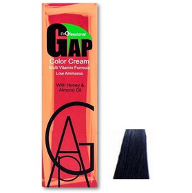 رنگ موی گپ شماره 1.1 مشکی پرکلاغی - GAP Hair Color Cream