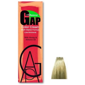 رنگ موی گپ شماره 10.2 بلوند زیتونی خیلی خیلی روشن - GAP Hair Color Cream