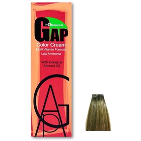 رنگ موی گپ شماره 7.2 بلوند زیتونی - GAP Hair Color Cream