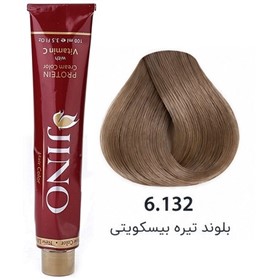 رنگ موی ژینو شماره 6.132 بلوند بیسکویتی تیره