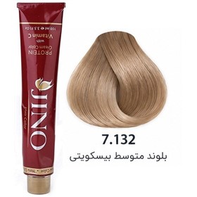 رنگ موی ژینو شماره 7.132 بلوند بیسکویتی متوسط