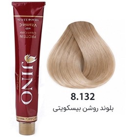 رنگ موی ژینو شماره 8.132 بلوند بیسکویتی روشن
