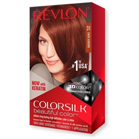 کیت رنگ موی بدون آمونیاک رولون شماره 31 بور تیره Revlon Colorsilk
