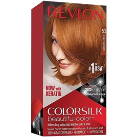 کیت رنگ موی بدون آمونیاک رولون کالر سیلک Revlon Colorsilk شماره 53 بور روشن