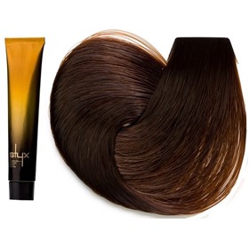 رنگ موی استایکس شماره S504 قهوه ای بلوطی روشن