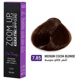 رنگ موی زوم آپ Zoom Up شماره 7.85 بلوند کاکائویی متوسط