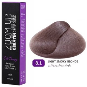 رنگ موی زوم آپ Zoom Up شماره 8.1 بلوند دودی روشن