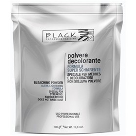 پودر دکلره آبی بلک پروفشنال Black Super Lightening وزن 500 گرم