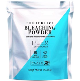 پودر دکلره آبی بلک پروفشنال پلکس Black Protective Plex وزن 500 گرم