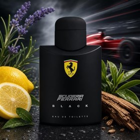 عطر مردانه فراری اسکودریا بلک Ferrari Scuderia Black حجم 125 میلی لیتر