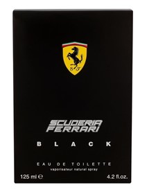 عطر مردانه فراری اسکودریا بلک Ferrari Scuderia Black حجم 125 میلی لیتر