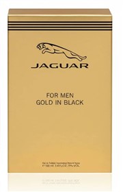 عطر مردانه جگوار فور من گلد این بلک Jaguar Men Gold in Black حجم 100 میلی لیتر