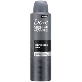 اسپری ضد تعریق آقایان داو مدل Dove Men Invisible Dry حجم 250 میلی لیتر