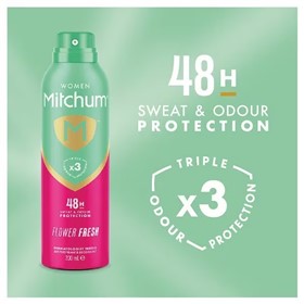 اسپری ضدتعریق میچام فلاور فرش Mitchum Flower Fresh حجم 200 میلی لیتر