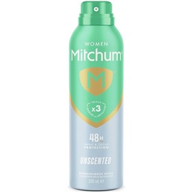 اسپری ضدتعریق بدون رایحه میچام Mitchum Unscented حجم 200 میلی لیتر