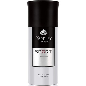 اسپری دئودورانت بدن یاردلی اسپرت Yardley Sport حجم 150 میلی لیتر