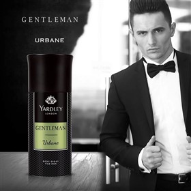 اسپری دئودورانت بدن یاردلی Yardley Gentleman Urbane حجم 150 میلی لیتر