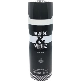 اسپری خوشبوکننده بدن طرح بلک اند وایت Black and White Perfumed Body Spray حجم 200 میلی لیتر