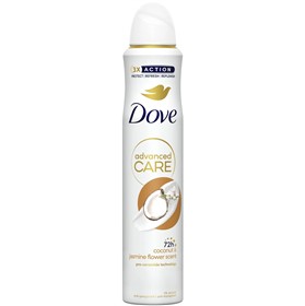 اسپری ضدتعریق نارگیل و گل یاس داو Dove Advanced Coconut حجم 250 میلی لیتر