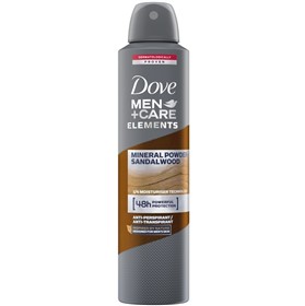 اسپری ضد تعریق آقایان داو مینرال رایحه چوب صندل Dove Mineral Sandalwood حجم 250 میلی لیتر