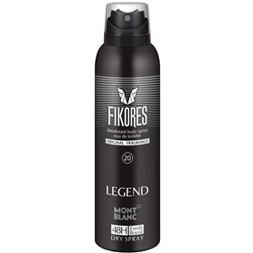 اسپری دئودورانت فیکورس رایحه عطر مردانه مون بلان لجند Fikores Mont Blanc Legend