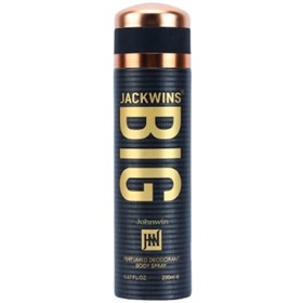 اسپری خوشبوکننده بدن جکوین رایحه عطر مردانه دیزل بد Big حجم 200 میلی لیتر