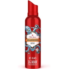 اسپری دئودورانت بدون گاز اولد اسپایس کراکنگارد Old Spice Krakengard حجم 140 میلی لیتر