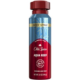 اسپری دئودورانت اولد اسپایس آکوا ریف Old Spice Aqua Reef وزن 144 گرم