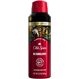 اسپری دئودورانت اولد اسپایس بیرگلاو Old Spice Bearglove وزن 144 گرم