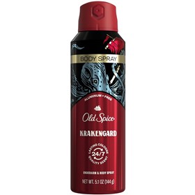 اسپری دئودورانت اولد اسپایس کراکنگارد Old Spice Krakengard وزن 144 گرم