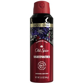 اسپری دئودورانت اولد اسپایس نایت پنتر Old Spice NightPanther وزن 144 گرم