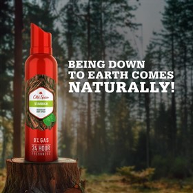 اسپری دئودورانت بدون گاز اولد اسپایس تیمبر Old Spice Timber حجم 140 میلی لیتر