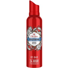 اسپری دئودورانت بدون گاز اولد اسپایس ولفتورن Old Spice Wolfthorn حجم 140 میلی لیتر