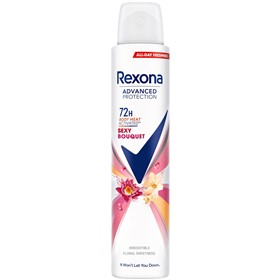 اسپری ضدتعریق رکسونا Rexona Sexy Bouquet 72H حجم 200 میلی لیتر