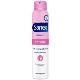 اسپری ضدتعریق سانکس Sanex Invisible حجم 200 میلی لیتر