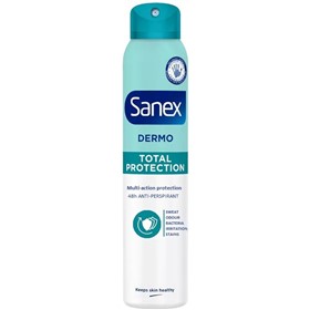اسپری ضدتعریق سانکس توتال پروتکشن Sanex Dermo Total Protection حجم 200 میلی لیتر