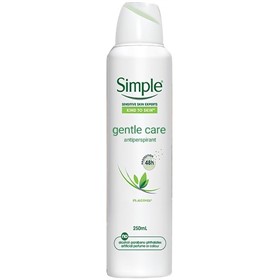 اسپری ضدتعریق سیمپل Simple Gentle Care حجم 250 میلی لیتر