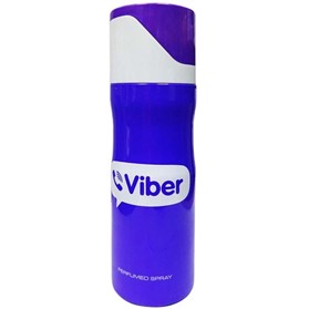 اسپری خوشبوکننده بدن طرح وایبر Viber Perfumed Body Spray حجم 200 میلی لیتر