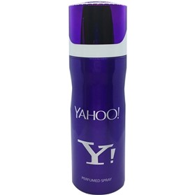 اسپری خوشبوکننده بدن طرح یاهو Yahoo Perfumed Body Spray حجم 200 میلی لیتر