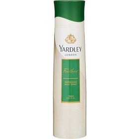 اسپری خوشبوکننده بدن یاردلی فدر Yardley Feather حجم 150 میلی لیتر