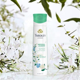 اسپری خوشبوکننده بدن گل یاس یاردلی Yardley Imperial Jasmine حجم 150 میلی لیتر