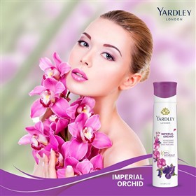 اسپری خوشبوکننده بدن گل ارکیده یاردلی Yardley Imperial Orchid حجم 150 میلی لیتر