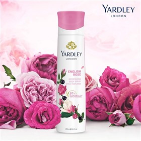 اسپری خوشبوکننده بدن گل رز انگلیسی یاردلی Yardley English Rose حجم 150 میلی لیتر