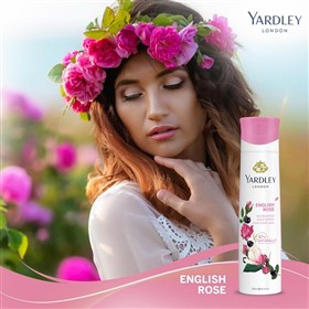 اسپری خوشبوکننده بدن گل رز انگلیسی یاردلی Yardley English Rose حجم 150 میلی لیتر