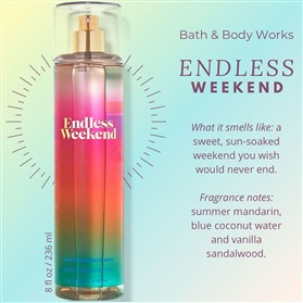 بادی اسپلش بث اند بادی ورکس Bath Body Endless Weekend حجم 236 میلی لیتر