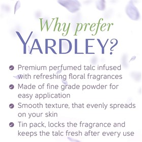 پودر خوشبوکننده بدن یاردلی رایحه لاوندر انگلیسی Yardley English Lavender وزن 250 گرم